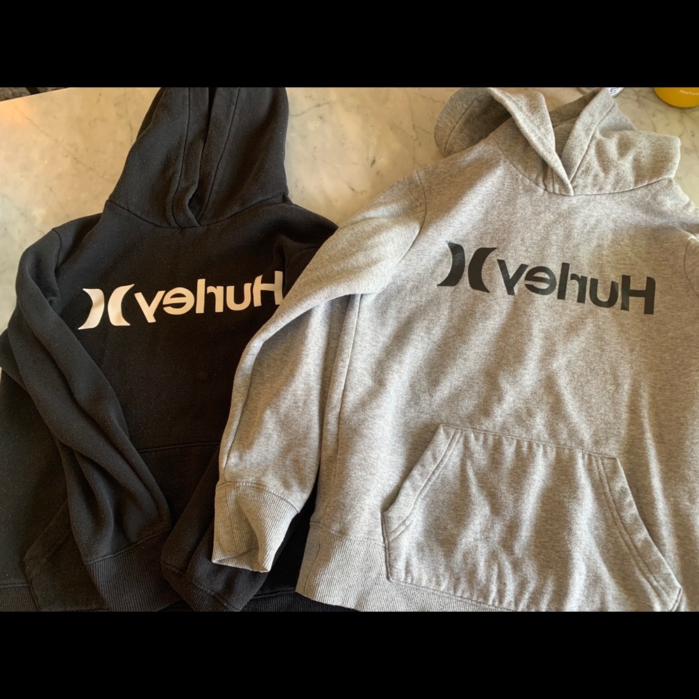 Set of 2 Hurley hoodies size 8-10